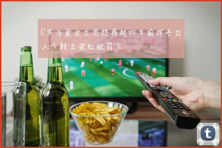 C罗与爱尔兰恩怨再起四年前挥手打人今肘击染红被罚下