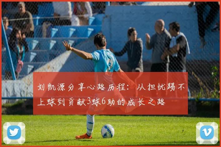 刘凯源分享心路历程：从担忧踢不上球到贡献3球6助的成长之路